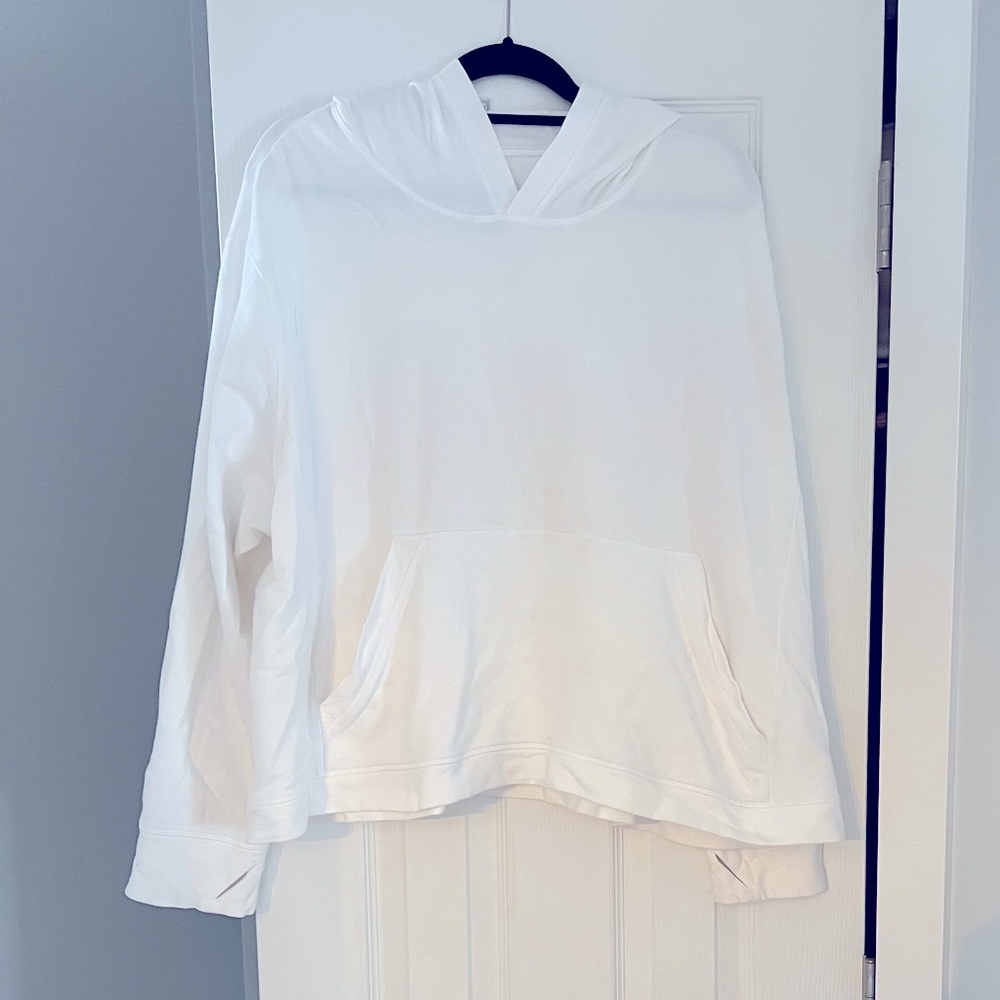 all in motion women's loose fit, lightweight hoodie, size 2X